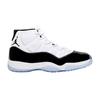 Кроссовки унисекс Air 11 Retro Concord 2018 White Black-Dark-Concord 378037-100