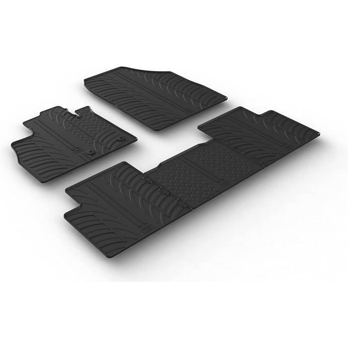 Tapis de caoutchouc - Renault Scenic IV - 5 pièces - Sur mesure - Facile à nettoyer