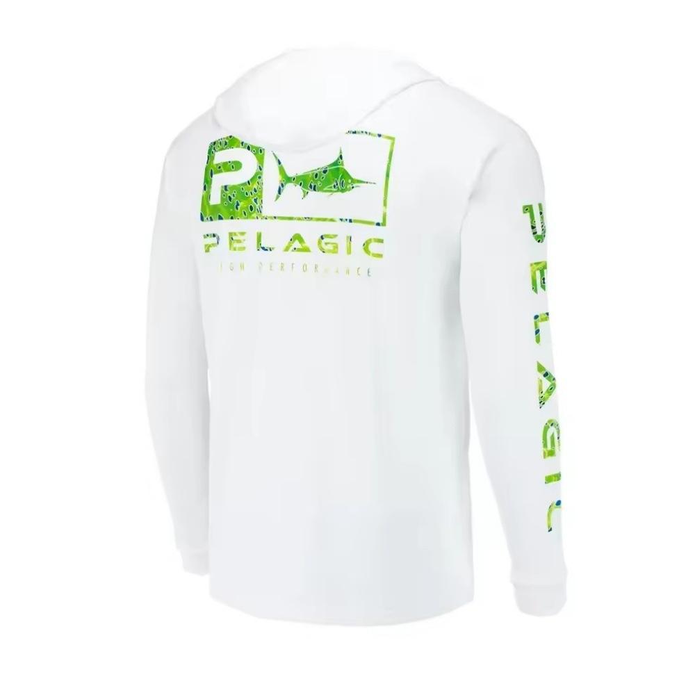 Мужской костюм PELAGIC с длинным рукавом для рыбалки, Морская рыбалка, Ловля на спиннинг, Быстросохнущий, Дышащий, Защита от солнца, Рыболовный костюм