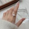 Opening Adjustable Color Polished Cute Rabbit Bunny Animal Ladies Finger Ring