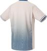 Yonex Oatmeal Short Sleeve Game Shirt Small Men's (192) (Fit Style)