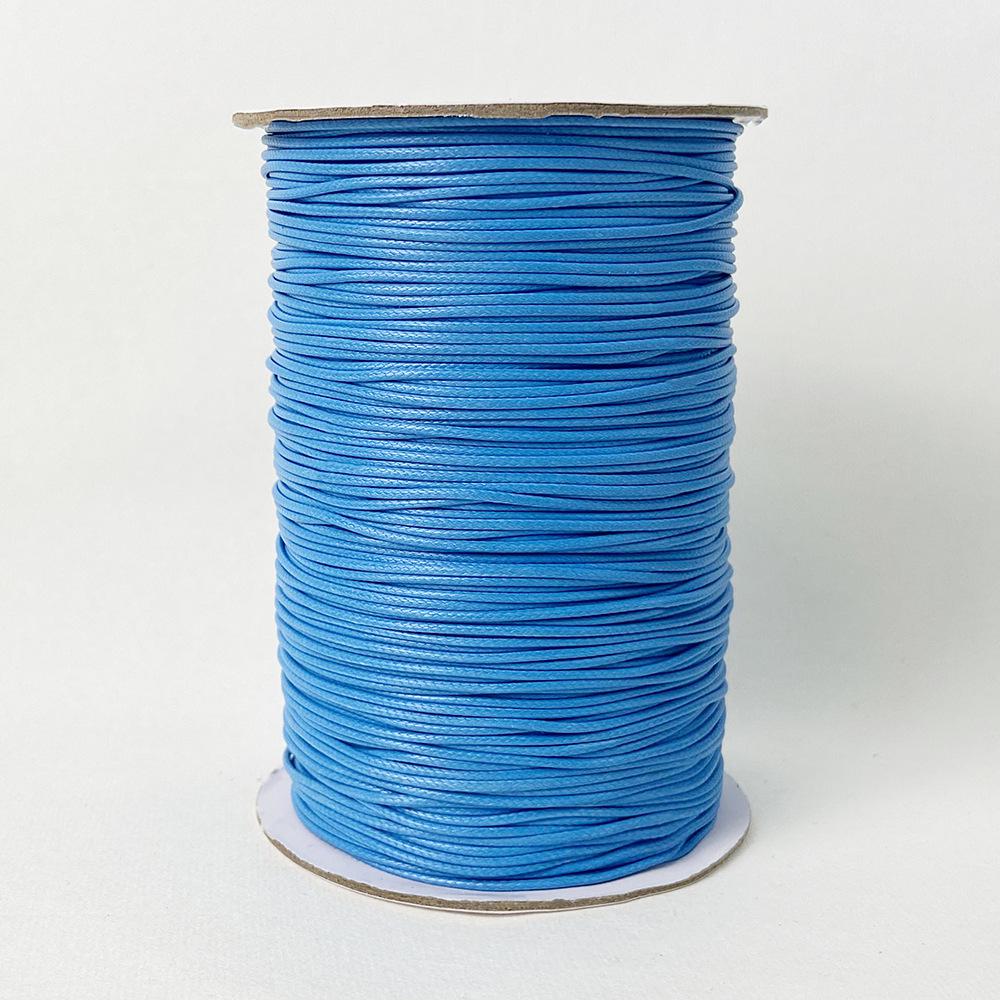 Корейская вощеная веревка 1 мм: Ювелирные изделия и подвеска Ожерелье/Плетеный браслет с ПУ кожей