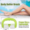 25-26 Anti-Cellulite Massage Roller - Wet and Dry Body Roller for Cellulite Reduction and Facial Massage