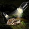 Clip-on Lamp Holder Turtle Basking Lamp Curved Long Holder Pet Heat Bulb Amphibians Lizards