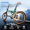 PULUMA PT20, a foldable carbon fibre e-bike, weighing just 14.2 kg – lightweight and portable, ideal for everyday journeys around town.