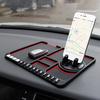 Multifunctional Automobile Car Dashboard Mat Keys Cell Phone Stand Holder Pad