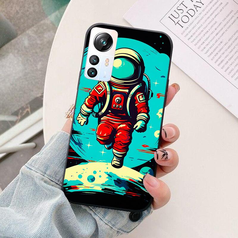 Для телефона Blackview A85 A96 A100 A200 Pro Чехол-бампер астронавт Силиконовый Защита камеры Задняя крышка Для BlackviewA85 A 96 Funda Coque