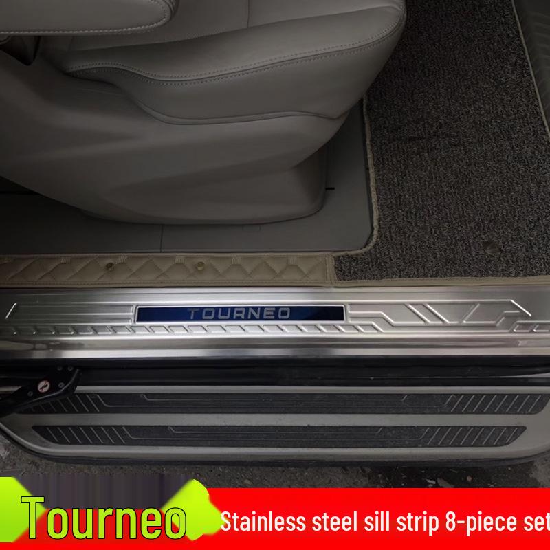 Комплект порогов и защиты заднего бампера Ford Tourneo