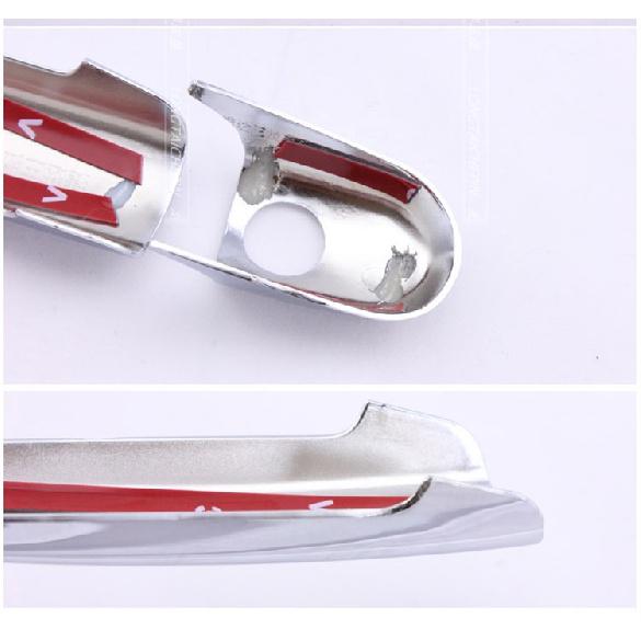 FUNDUOO New ABS Chrome Door Handle Covers Trim For Volkswagen VW Golf Jetta Vento MK3 Free Drop