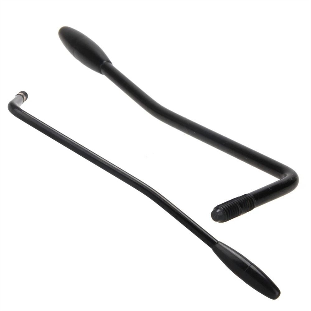 Black/White Tremolo Arm Guitar Crank Handle Whammy Bar  For Fender & Squier Strat