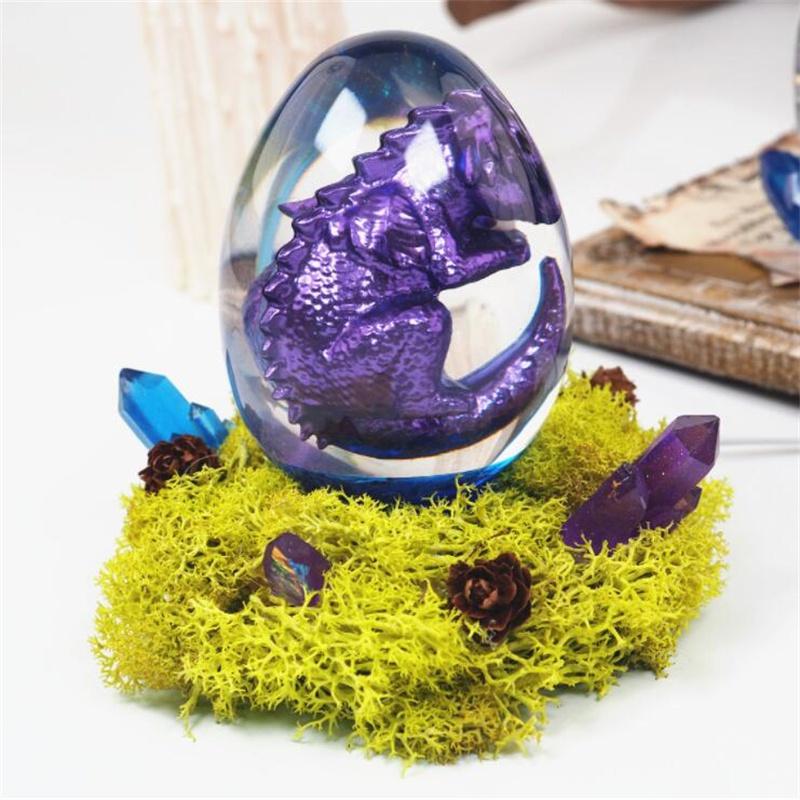 2 шт., смоляная форма для яйца дракона, сделай сам, милая силиконовая форма для динозавра для смолы, эпоксидная форма для яйца, ручная работа