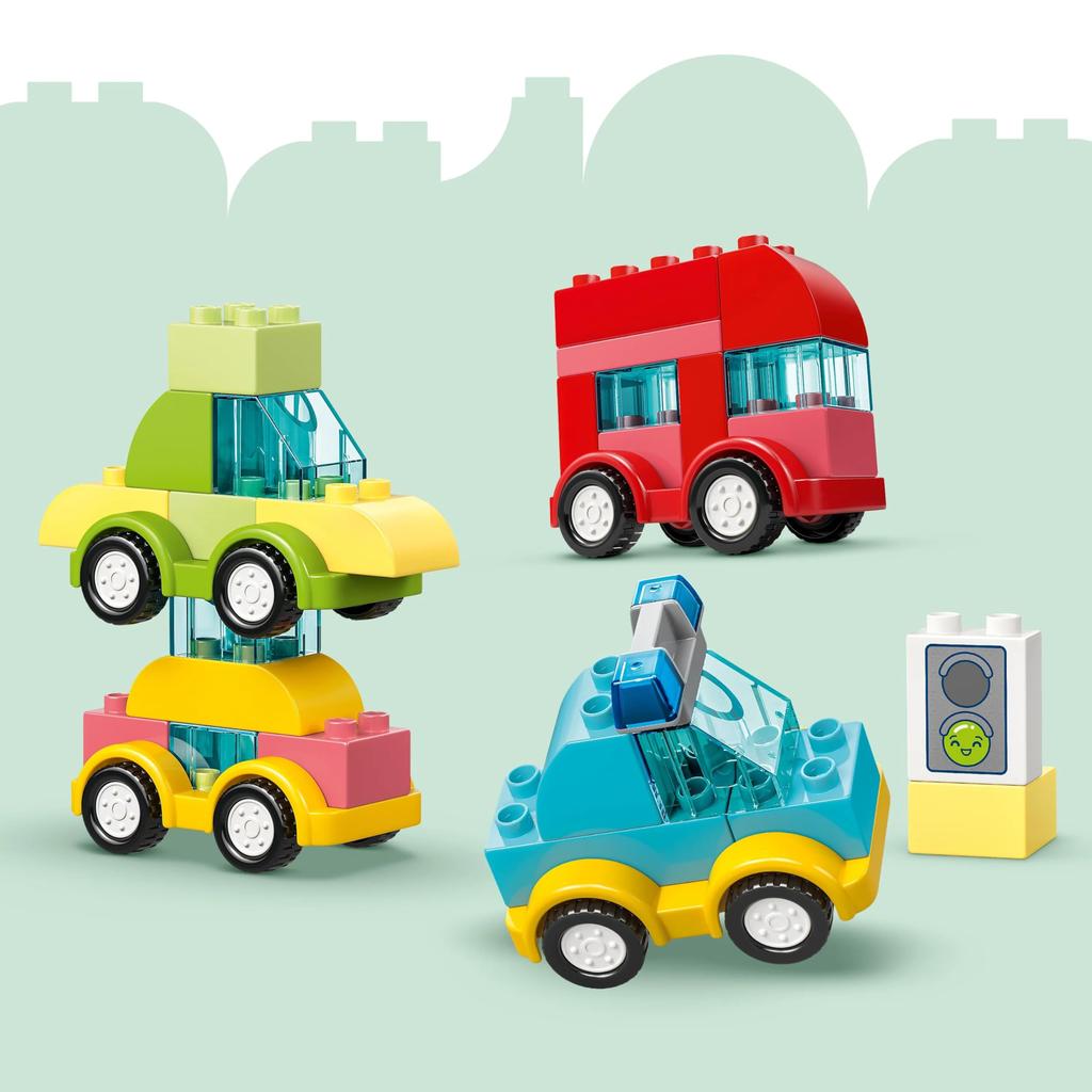 Набор для строительства LEGO DUPLO Первые машинки 10474