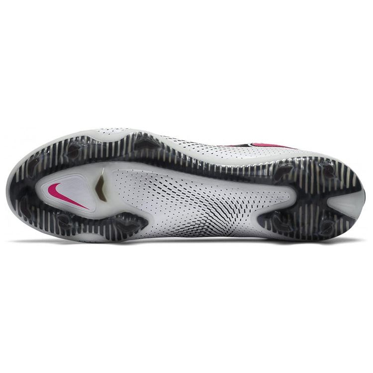 Nike Кроссовки унисекс Phantom GT Elite DF FG White Pink Blast Черные CW6589-160