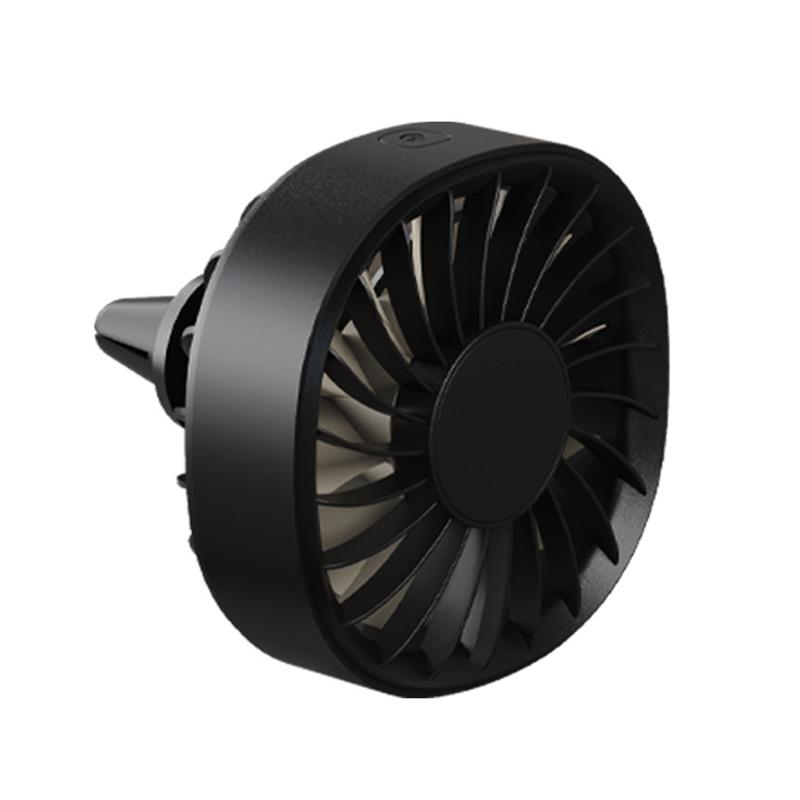 Автомобильный вентилятор USB Автомобильный вентилятор для обдува воздуховода Регулировка Мощный охладитель с подсветкой Вентилятор с 3 скоростями Охлаждение заднего сиденья автомобиля для отвода тепла