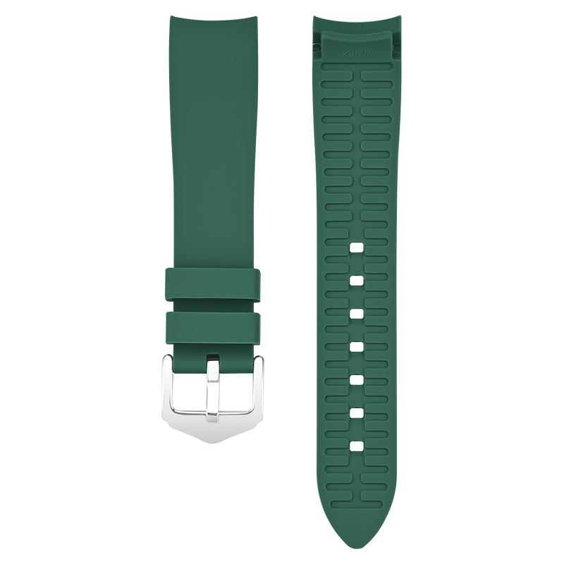 20 мм 22 мм универсальный дайвинг спортивный силиконовый резиновый ремешок браслет