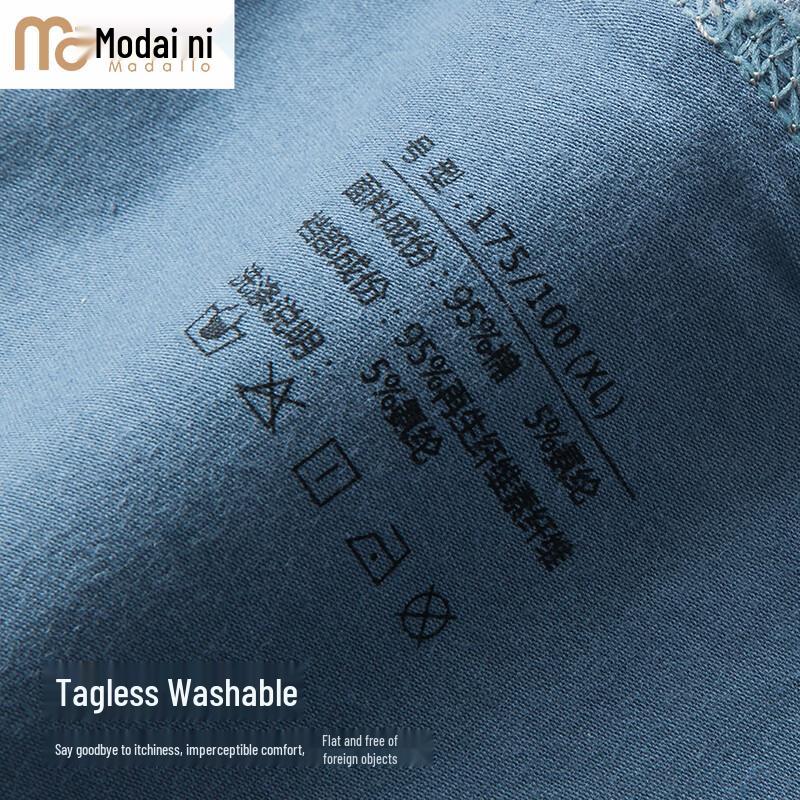 Мужские боксеры-брифы из модала и длинноволокнистого хлопка, 5 штук