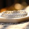 Творческий браслет Super Flash Zircon для женщин, аксессуары Ocean Heart, маленький браслет из универмага