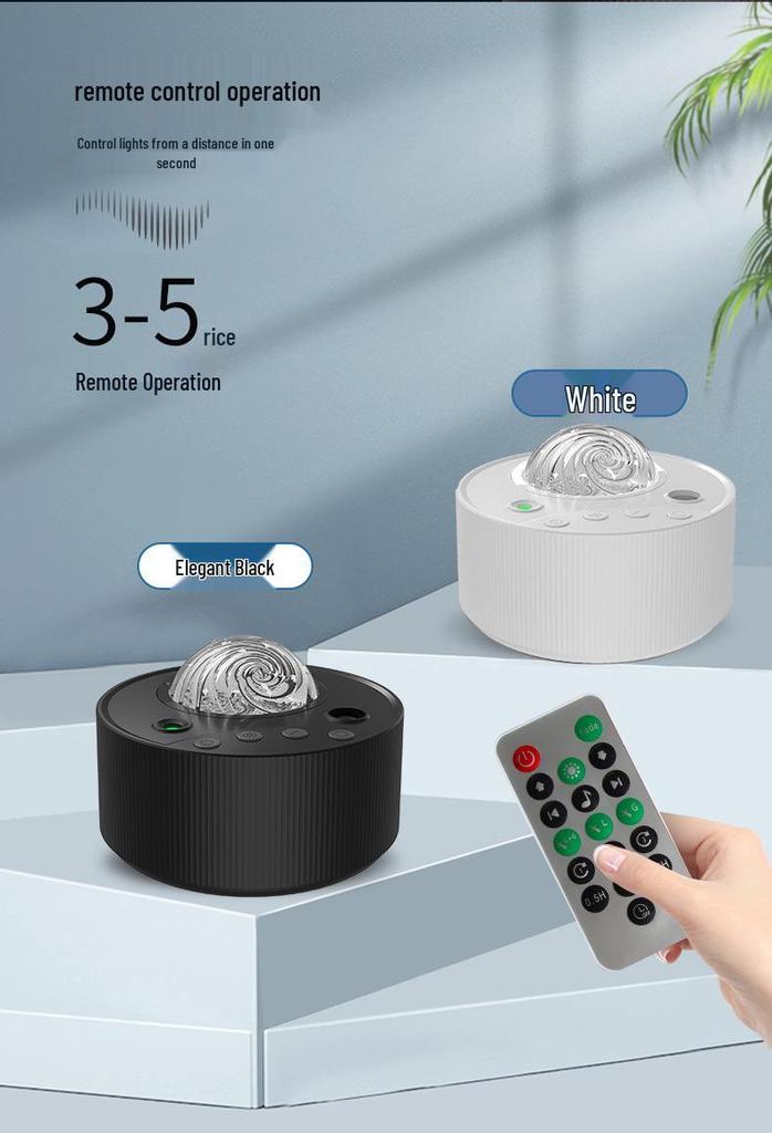 Семицветный USB-проектор звездного неба, лазерный ночник для создания атмосферы в спальне и гостиной