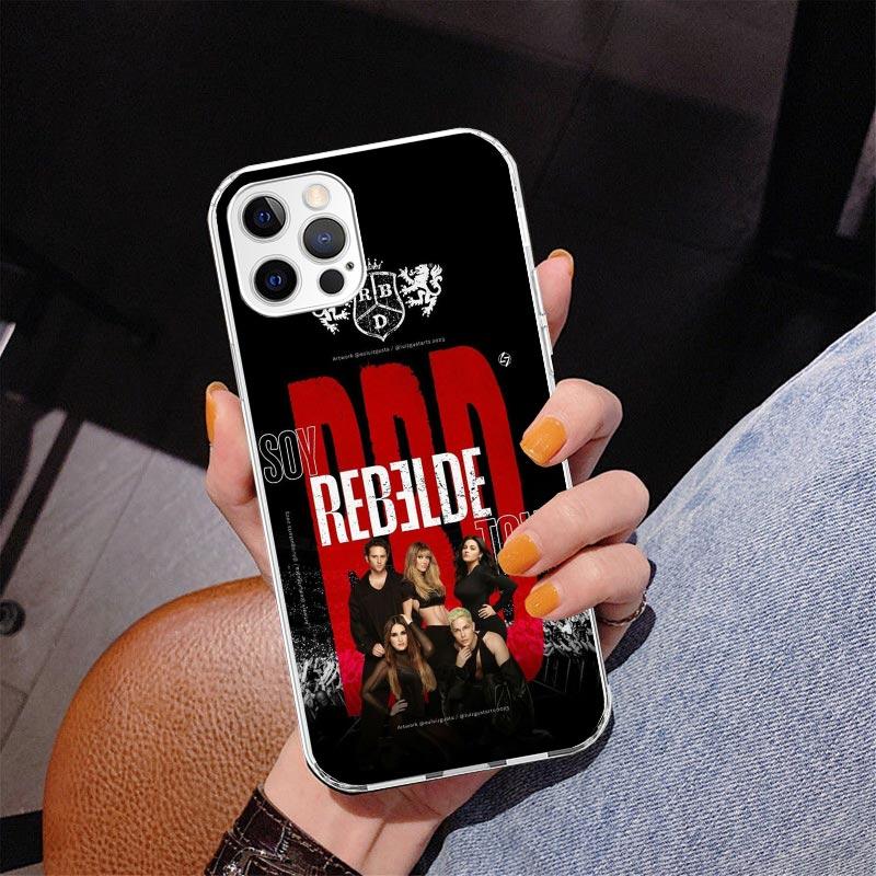 F-Fashion RBD R-Rebelde Чехол для телефона Phnoe для Iphone 17 Air 16 16E 11 12 13 Mini 14 Plus 15 Pro Max 7 8 + SE 2020 Чехол для телефона Coque