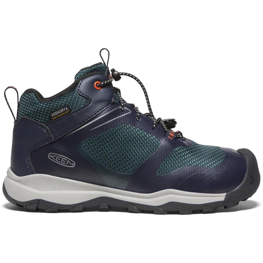 Детские кроссовки WANDURO MID WP SKY MOSS см [Keen] CAPTAIN/SEA 18.0
