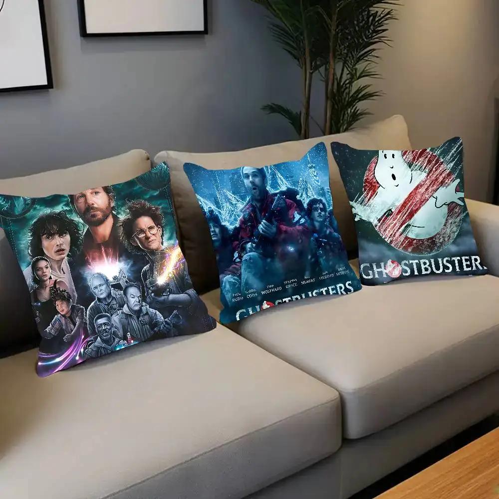 Чехол для подушки квадратный Film Ghostbusters F-Frozen E-Empire 2 Подушка для спальни Дивана Подушка для отдыха и комфорта Гостиной Домашний Декор