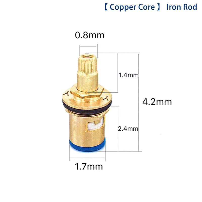 1 шт. универсальный сменный кран внутренний клапан кухонный домашний кран картриджи для ванной комнаты кран медный клапан сердечник