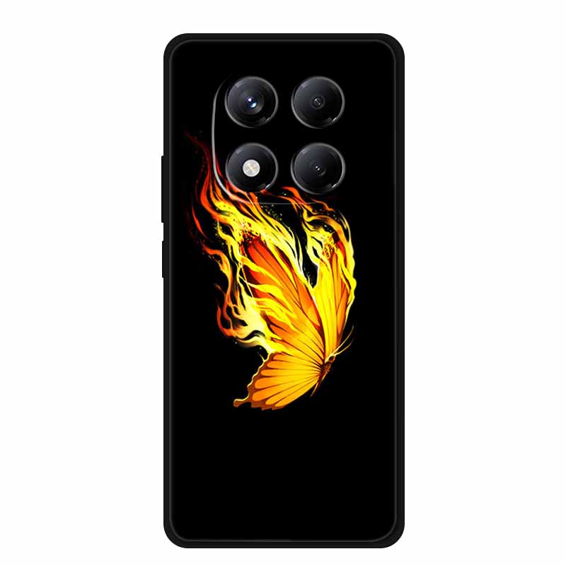 Чехол для Redmi Note 15 Pro+ Глобальный 6.83" Разноцветный Мягкий Силикон Funda TPU Чехол для Redmi Note 15 Pro 5G Глобальный Защитный Coque