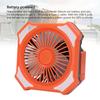 Portable Fan Rechargeable with LED 10000mAh Battery Powered Cordless Cooling Fan for Bedroom Office Outdoor Travel