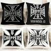 Популярная наволочка West Coast Choppers (W-WWCC) Удобная двусторонняя наволочка Идеально для Автомобиля, Дивана, Спальни и Многого Другого