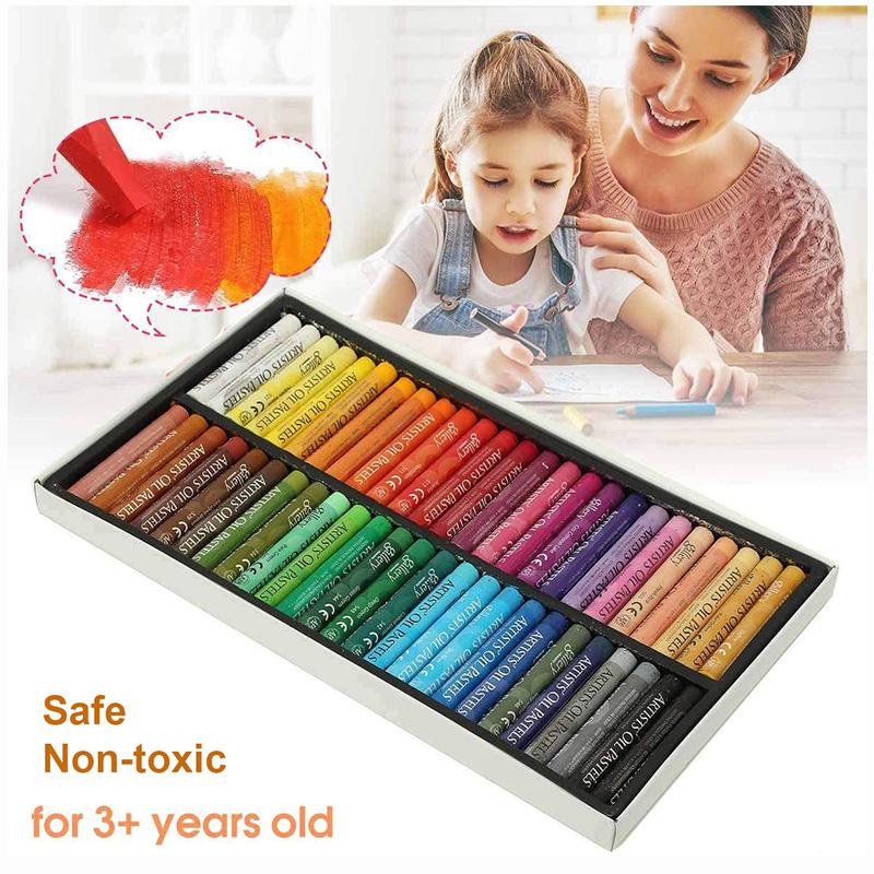 Mungyo Gallery Artists' Soft Oil Pastels, Professional Set of 12/25/48 Assorted , Water-Soluble Non-toxic Drawing Supplies