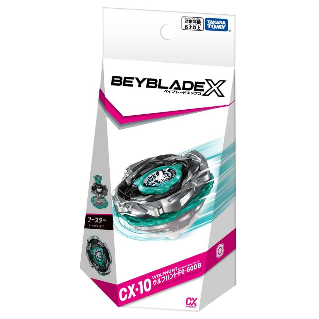 TAKARA TOMY BEYBLADE X Бустер Волчья охота CX-10 F0-60DB