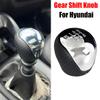 1 Piece PU Leather + Plastic 6 Speed Manual Gear Shift Knob Fit for Hyundai IX35 2009-2015/ Forte 2008-2013