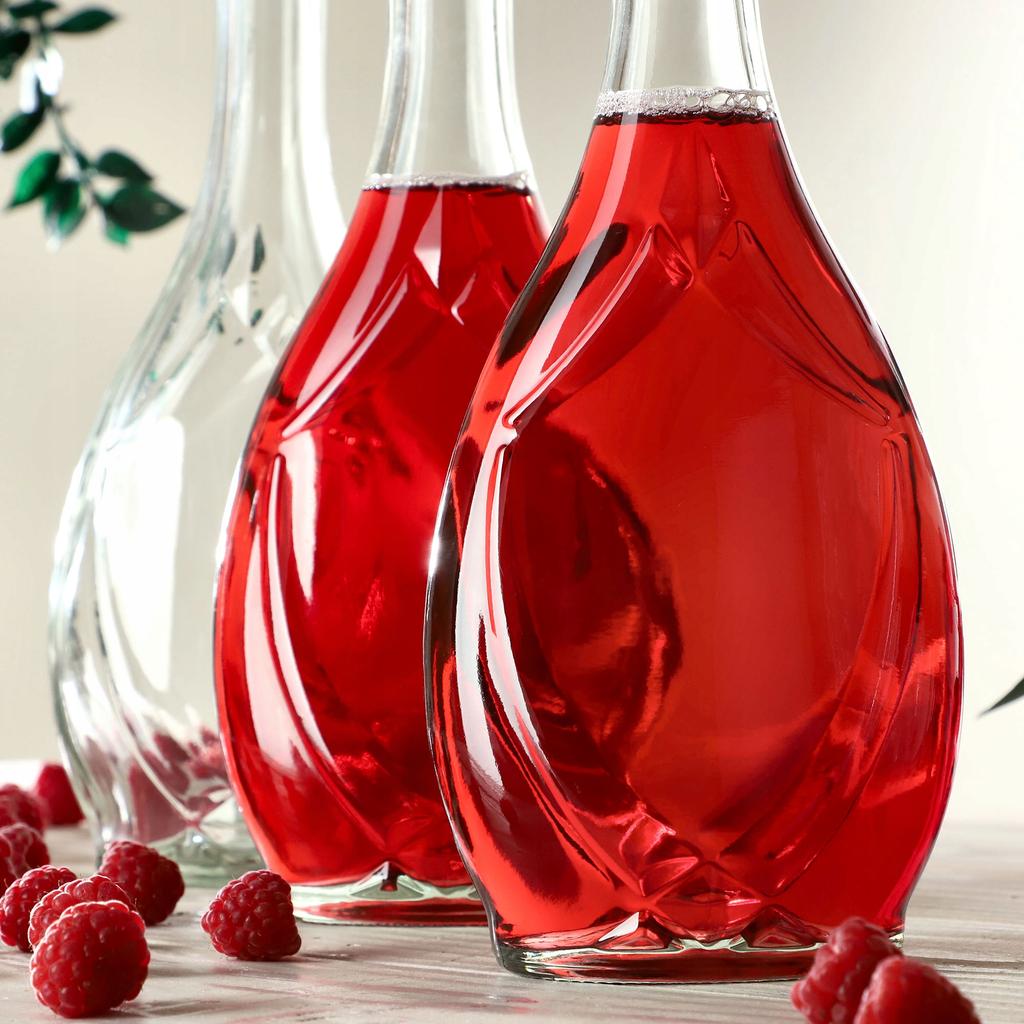 KADAX Стеклянная Бутылка для Вина 500мл с Пробкой Оливковое Масло Уксус Самогон Алкоголь Ликер