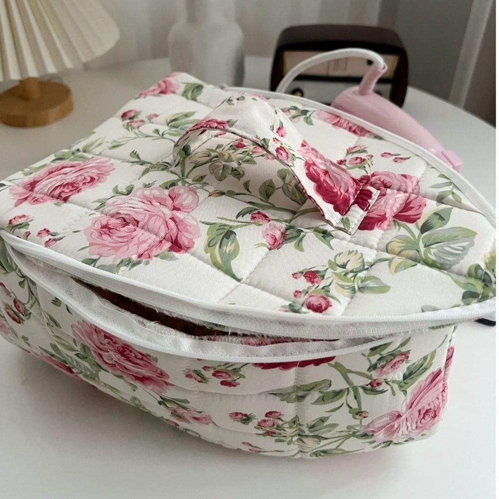 Zipper Closure Iron Storage Case Quilted Padding Steam Iron Bag for Household Travel