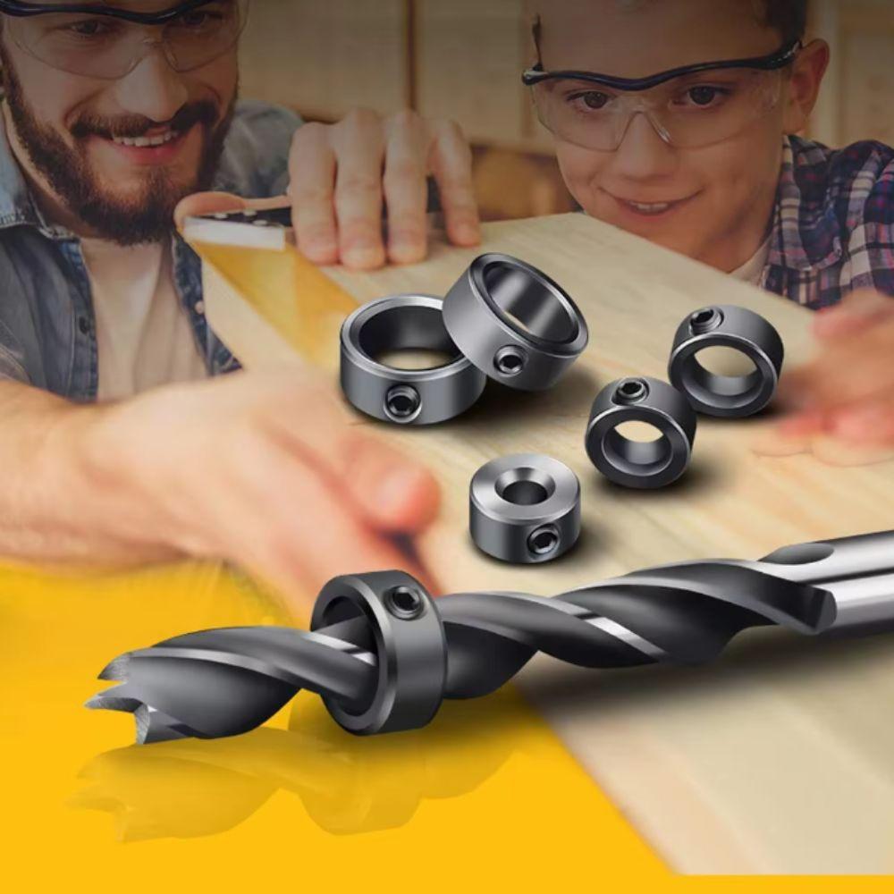 Adjustable Drill Stop Collar Metric Hole Guide Accessories Drill Stoper Collar Woodworking