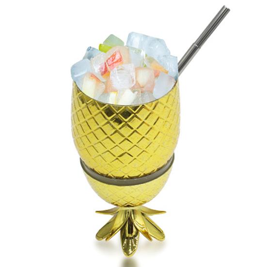 1 комплект, 450 мл, прочный многофункциональный барный инструмент, креативные чашки для сока, пива, ананаса для