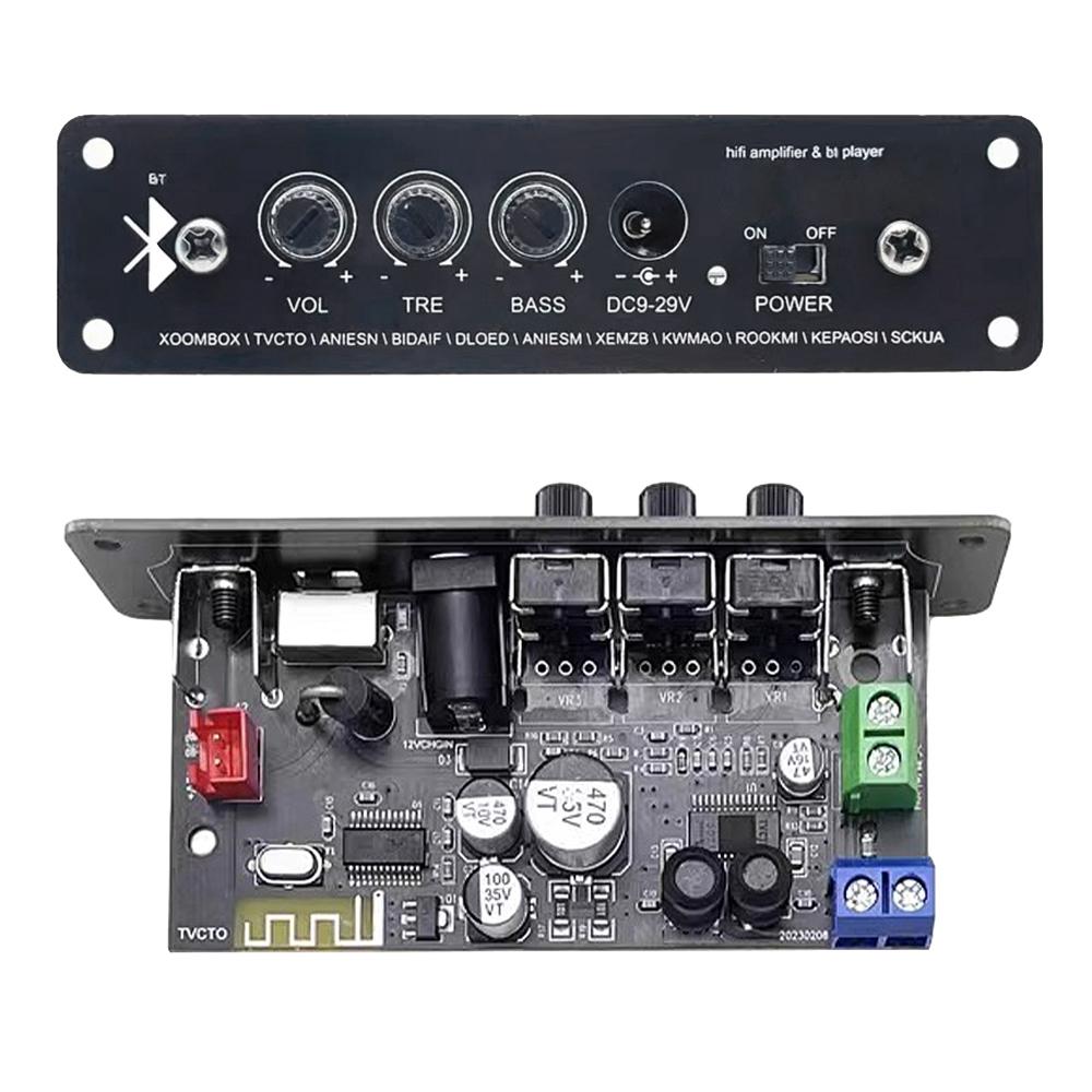 DC12V MP3 WMA Декодерная плата HIFI Высокие Басы BT 5.1 Усилитель Плата Автомобильный Усилитель Модуль Аудио Приемник для DIY Модификации