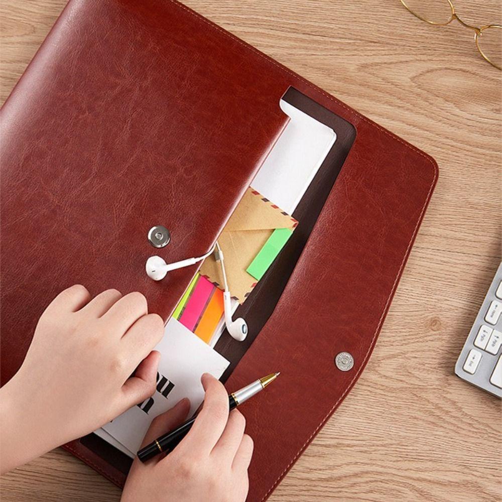 Сумка Тестовая бумага Портфель Органайзеры для файлов Папки для файлов формата А4 Деловая фетровая папка для документов Сумки