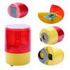 Solar LED Warning Light Rotary Beacon Light Lamp Boat Signal Warming Light Flash Light Alarm Lamp For Traffic Road