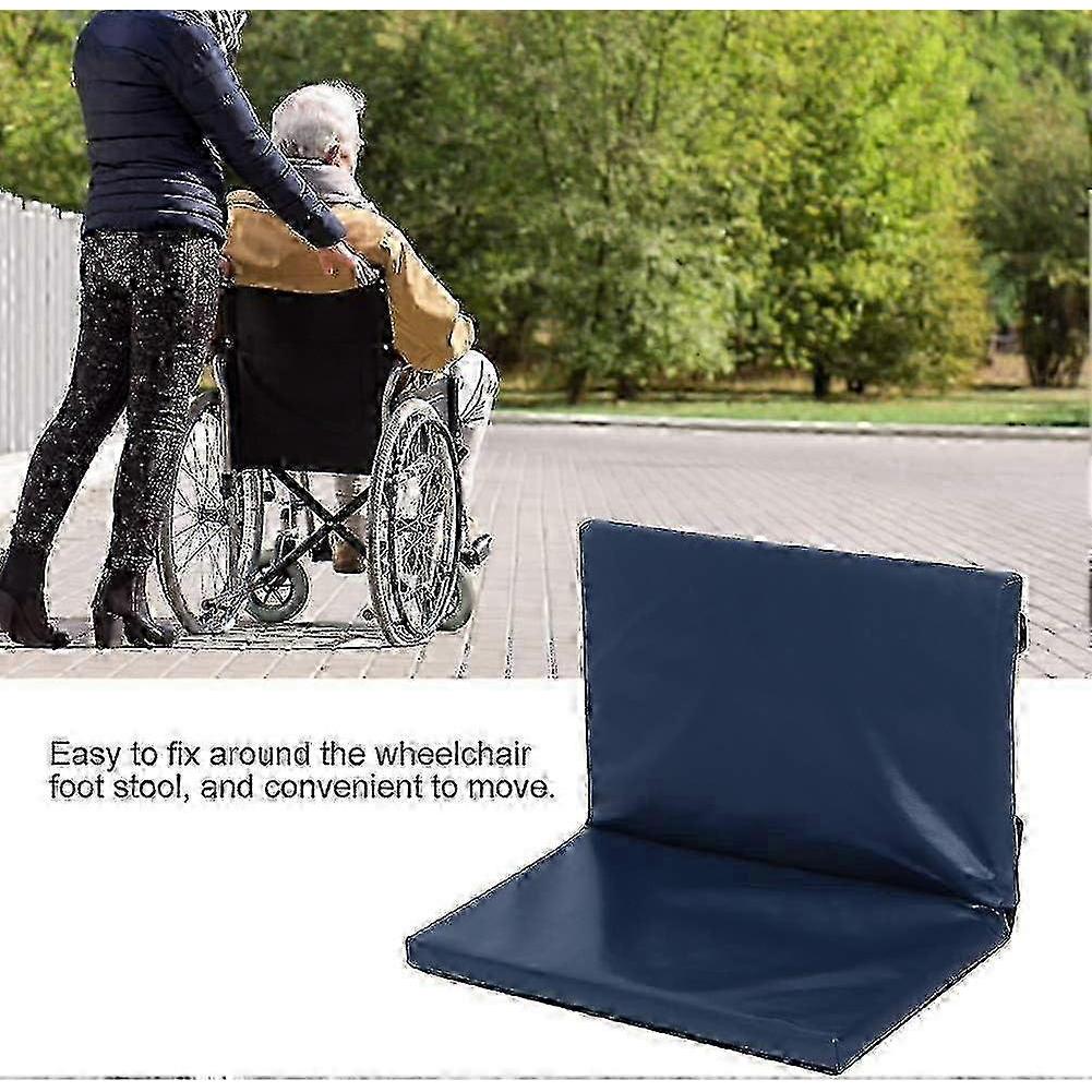 Wheelchair Pedal Pad,wheelchair Foot Rest Extender Elevating Pad, Handicapped Wheelchair Pedal Foot Rest Elevating Pad Leg Cushion Protector Accessory