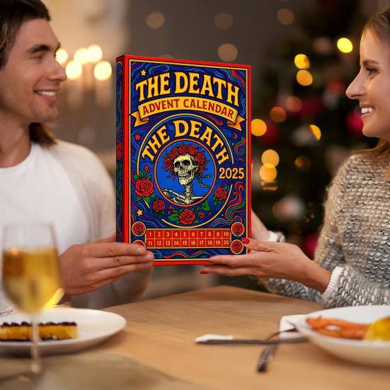 Мертвый Адвент-календарь 2025 Календарь обратного отсчета до Рождества с коллекционными фигурками-сюрпризами