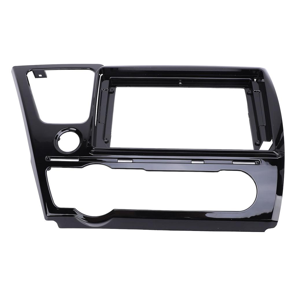 2 Din 9in Car Stereo Radio Fascia Protective Seamless Fit Navigation Fascia Panel Frame for Civic 20