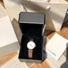 Женские кварцевые часы Armani AR11092 с фазами луны, Высококлассные модные водонепроницаемые стальные часы с жемчужными акцентами
