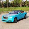 Diecast 1:24 Rolls-Royce Dawn Open-Top Convertible Alloy Pull-Back Car Model, Purple