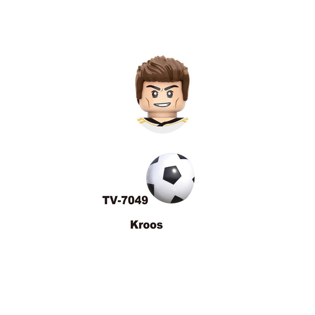 TV6506 TV6507 Игровые Фигурки Футболисты Сборные Кирпичики Строительные Блоки Подарки Для Детей Маленькие Куклы
