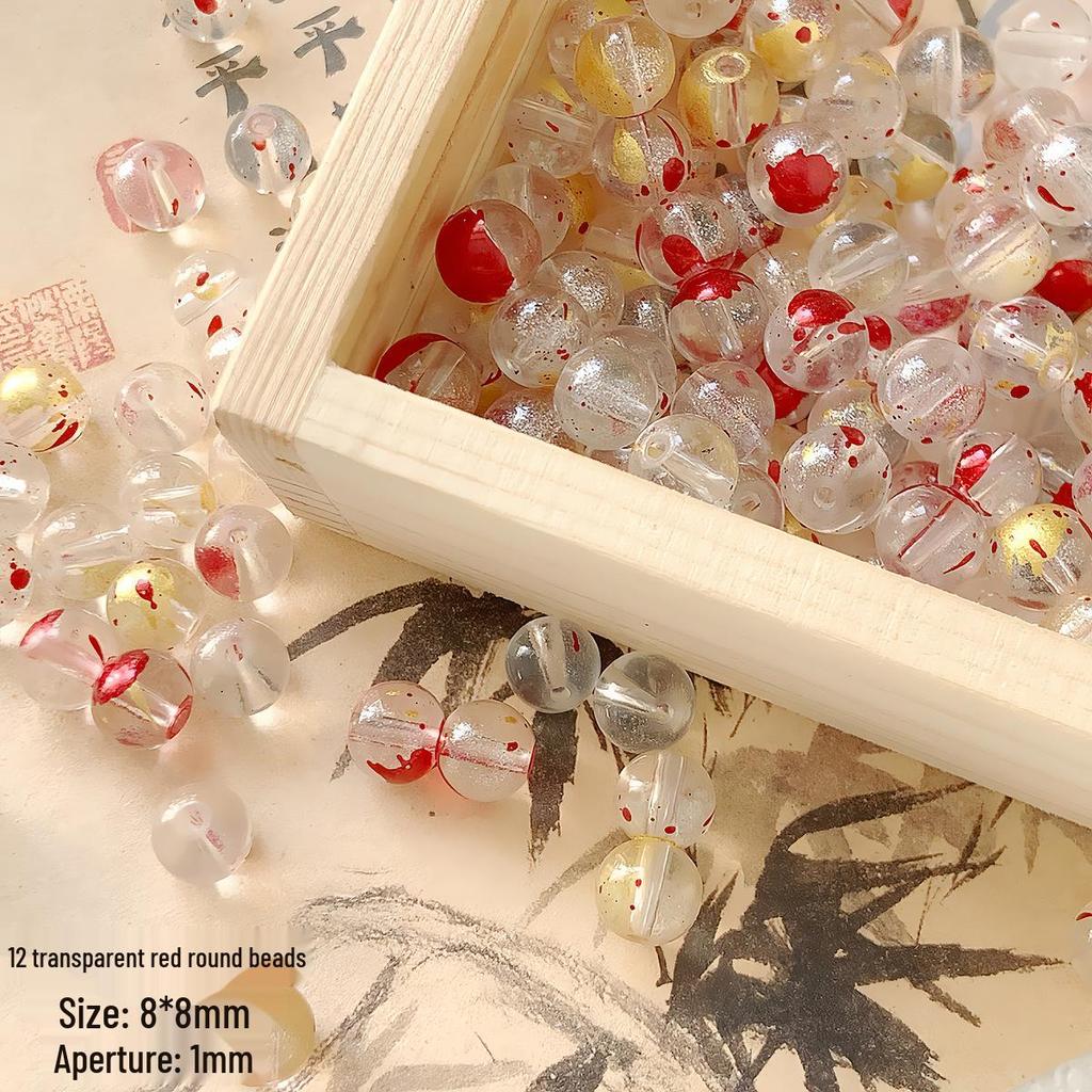 Китайские бамбуковые бусины-разделители лэмпворк для изготовления украшений своими руками