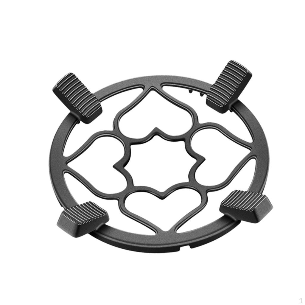 Чугунный вок для газовой плиты, подставка для варочной панели, держатель для молочника, маленькая кастрюля