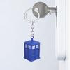 Брелок в виде британской телефонной будки, брелок для ключей с памятными вещами из культуры, металлические аксессуары, подарочный брелок в виде сувенира из Великобритании