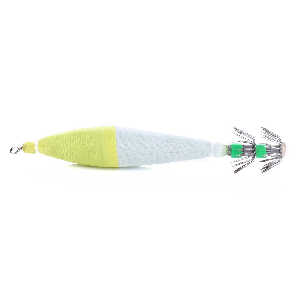 Bright Color Squid Fishing Lure Artificial Shrimp Squid Hook  Saltwater Fishing Tackle