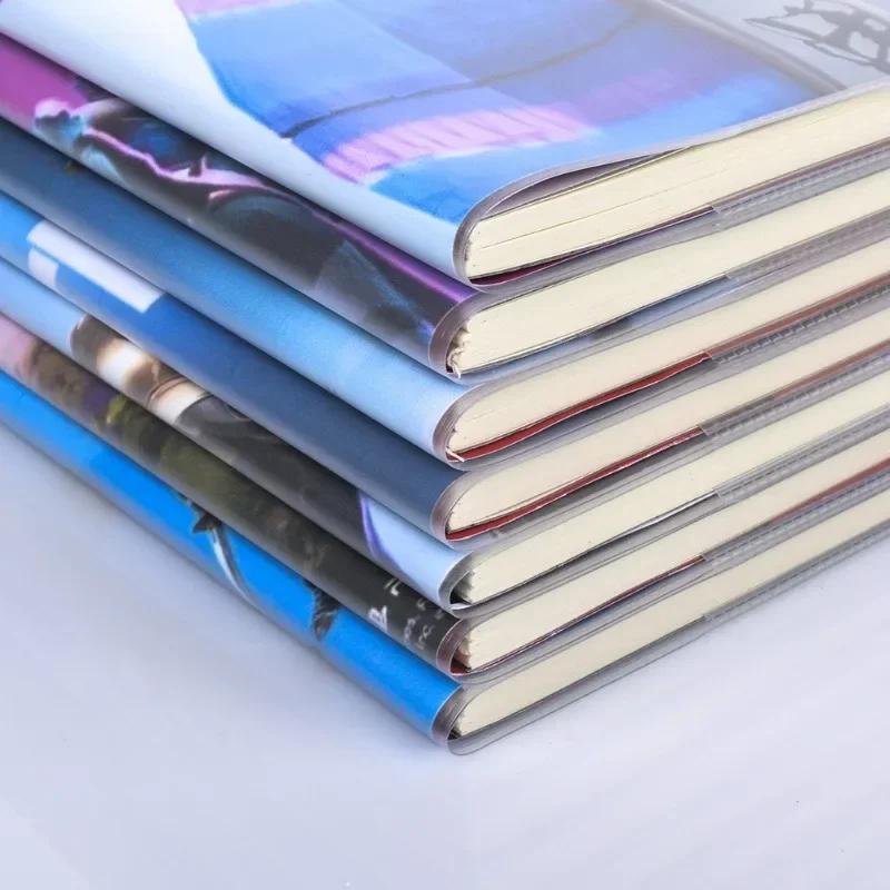 Fortnite Notebook Anime Notebooks PVC Simple Student Diary Cartoon Theme Writing Journal School Supplies Project